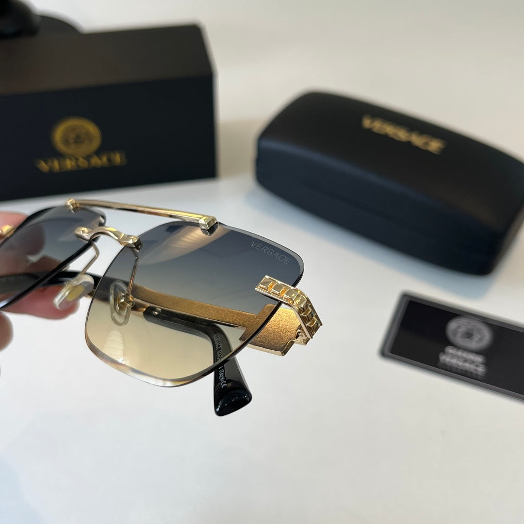 Versace Polarized Fashion Silver Lens Sunglasses for Men & Women - 487831 - detail image 6