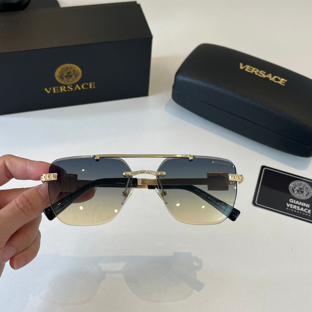 Versace Polarized Fashion Silver Lens Sunglasses for Men & Women - 487831 - detail image 5