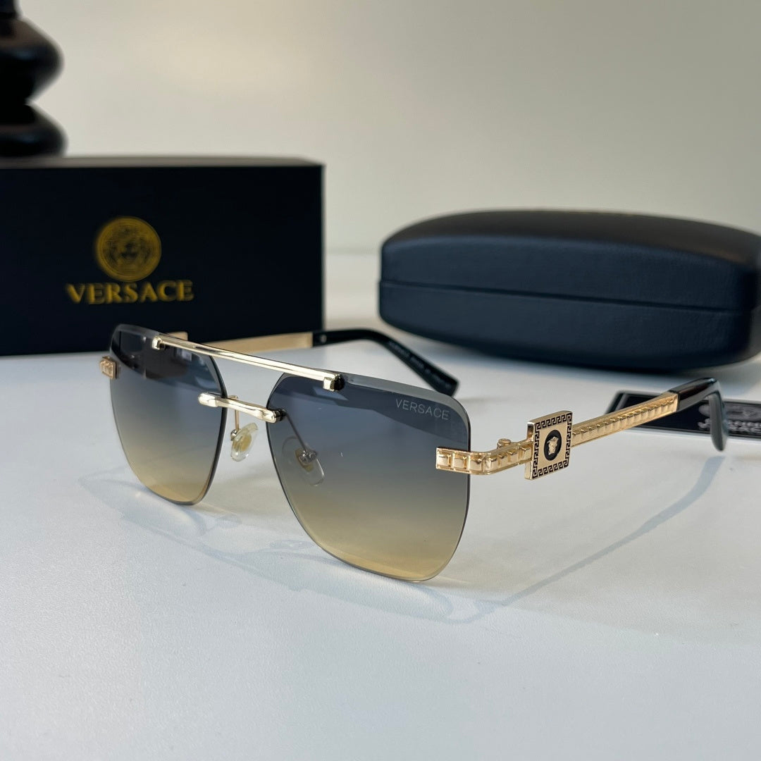 Versace Polarized Fashion Silver Lens Sunglasses for Men & Women - 487831 - detail image 3
