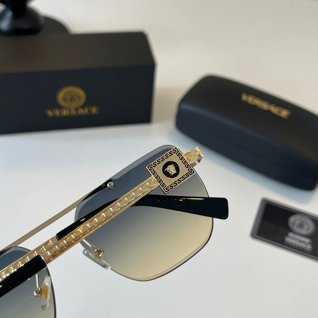 Versace Polarized Fashion Silver Lens Sunglasses for Men & Women - 487831 - detail image 7