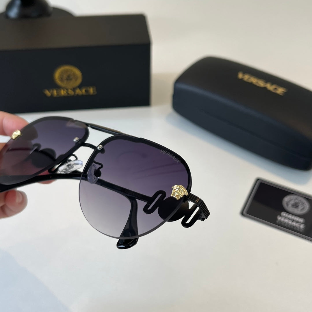 Versace Polarized Fashion Black Lens Sunglasses for Men & Women - 487832 - detail image 7