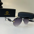 Versace Polarized Fashion Black Lens Sunglasses for Men & Women - 487832