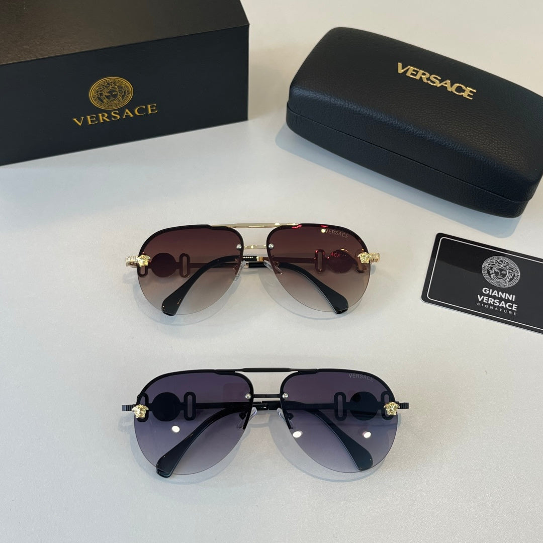 Versace Polarized Fashion Black Lens Sunglasses for Men & Women - 487833 - detail image 11
