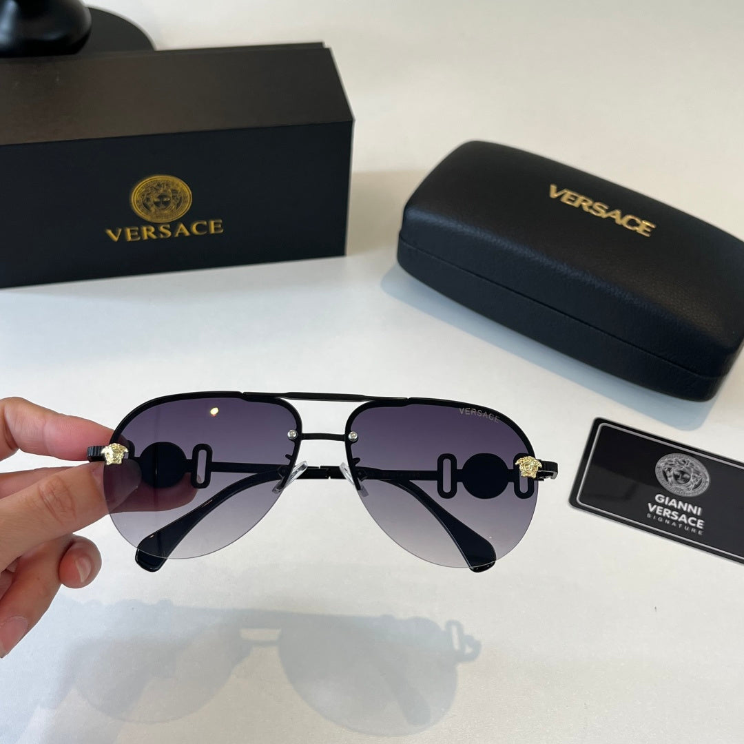 Versace Polarized Fashion Black Lens Sunglasses for Men & Women - 487832 - detail image 6