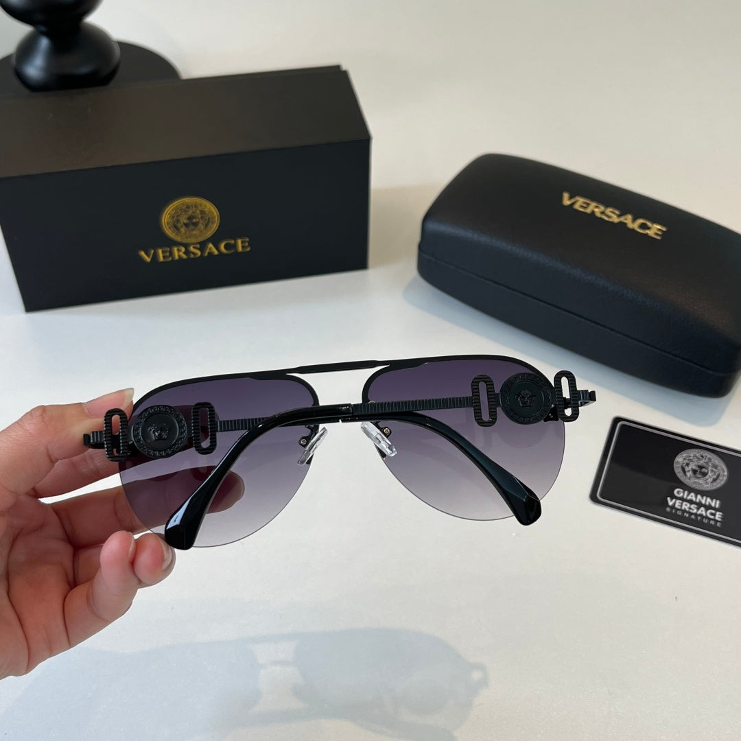 Versace Polarized Fashion Black Lens Sunglasses for Men & Women - 487832 - detail image 8
