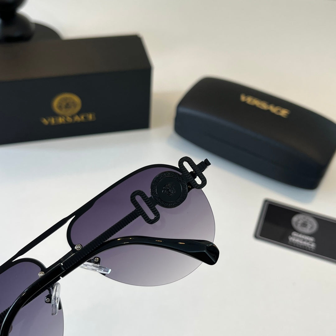 Versace Polarized Fashion Black Lens Sunglasses for Men & Women - 487832 - detail image 9