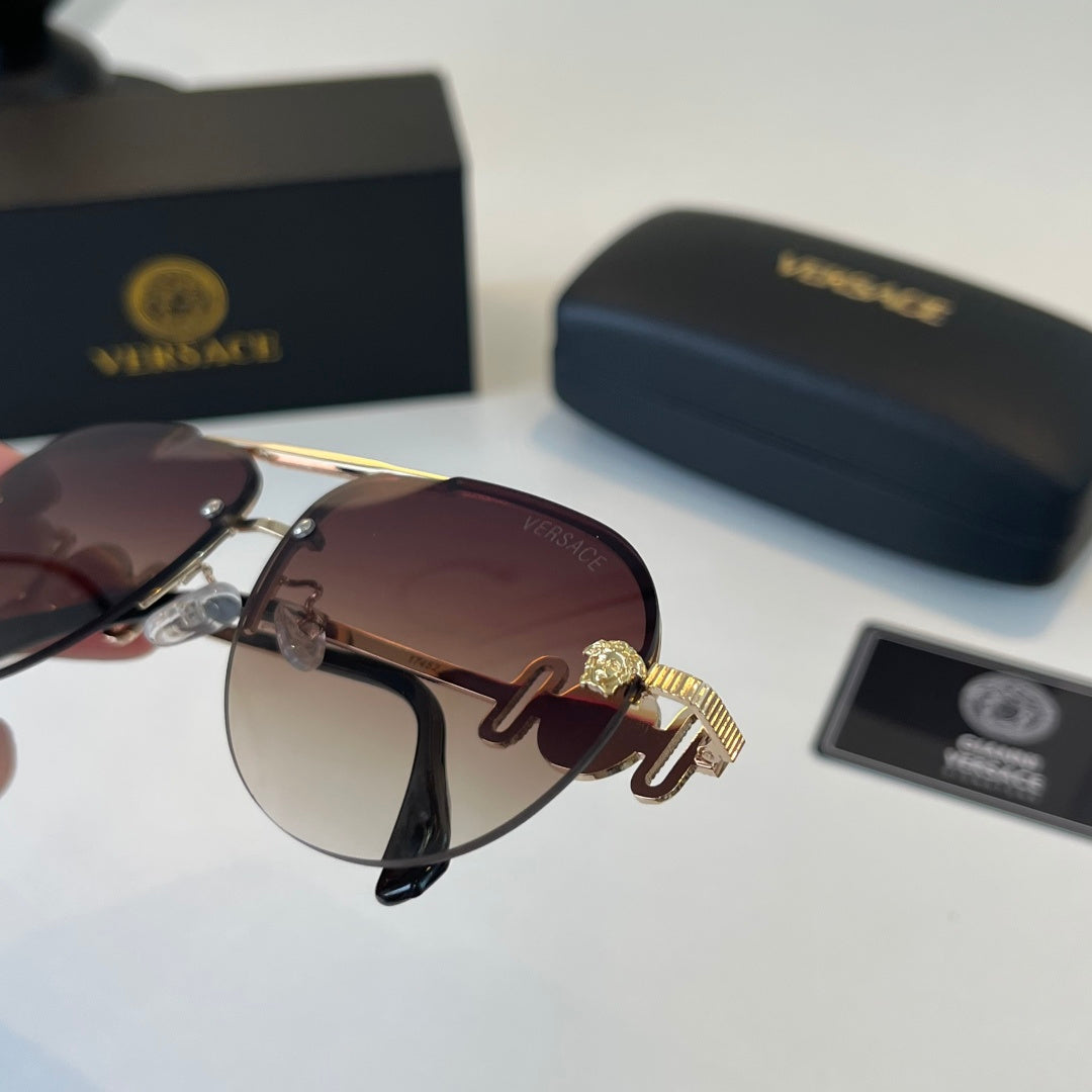 Versace Polarized Fashion Black Lens Sunglasses for Men & Women - 487833 - detail image 7