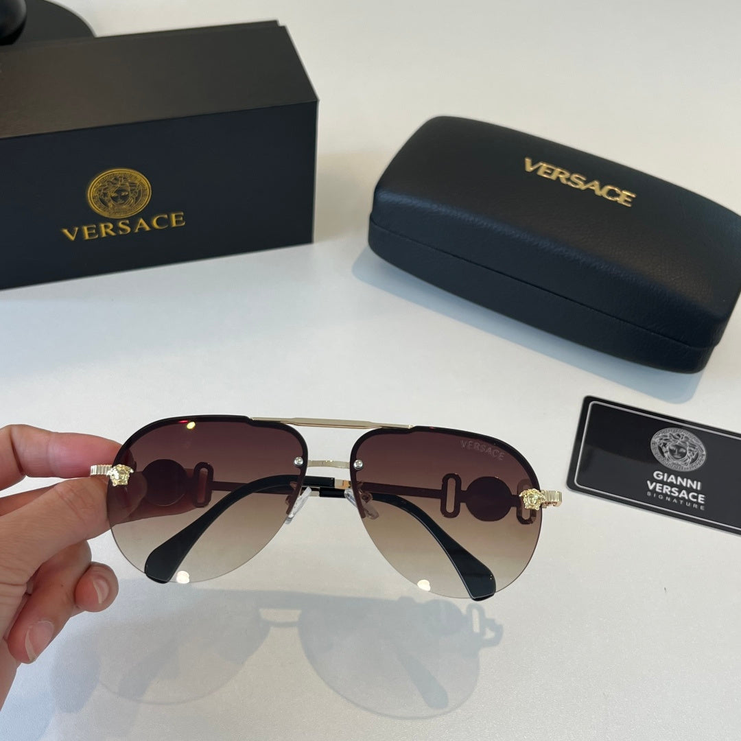 Versace Polarized Fashion Black Lens Sunglasses for Men & Women - 487833 - detail image 6