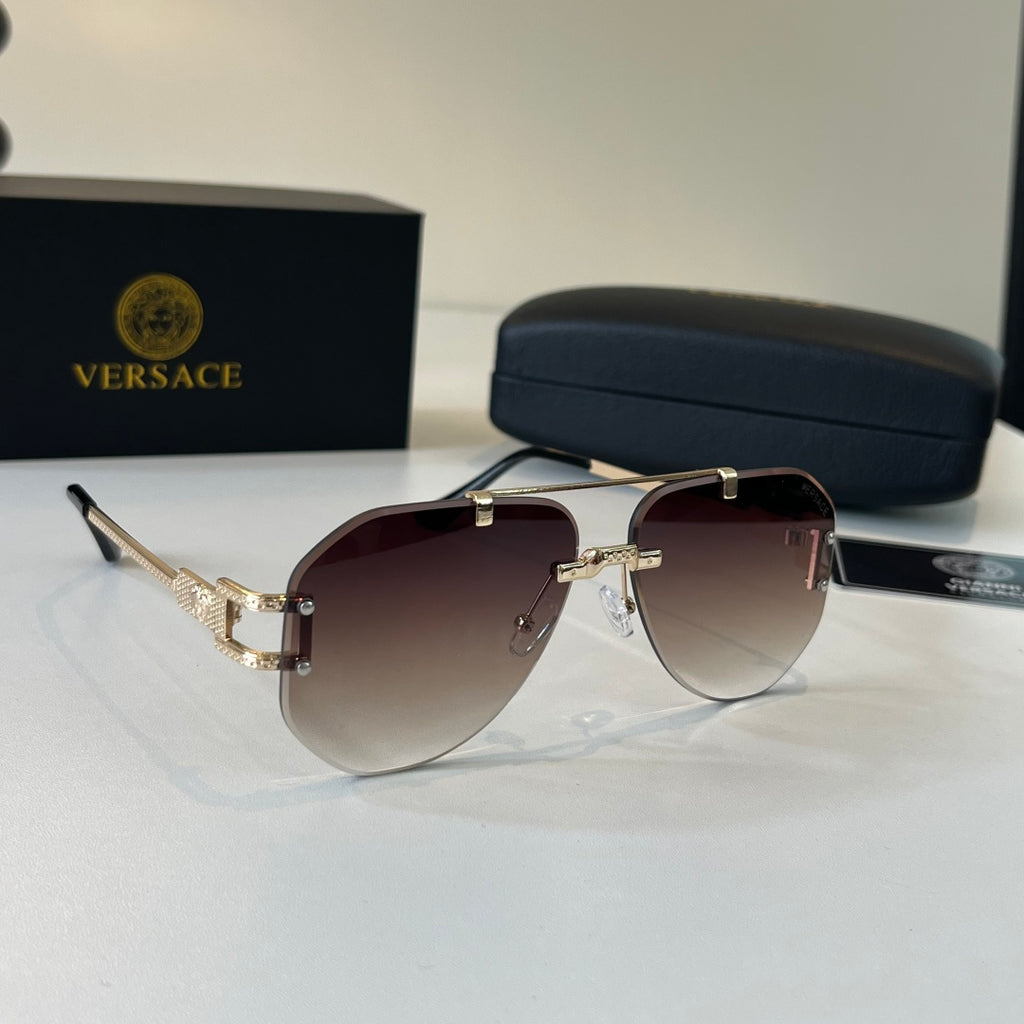 Versace Polarized Fashion Red Lens Sunglasses for Men & Women