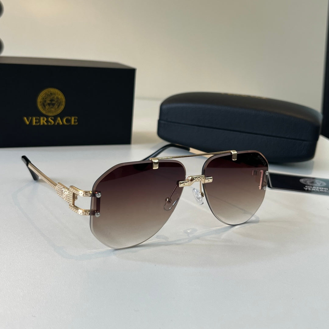 Versace Polarized Fashion Red Lens Sunglasses for Men & Women