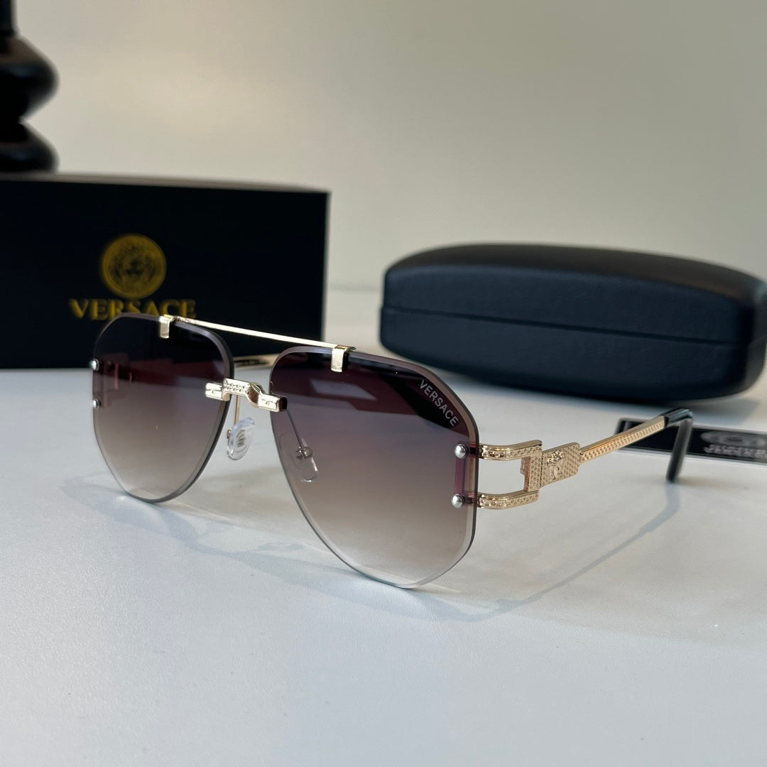 Versace Polarized Fashion Red Lens Sunglasses for Men & Women - detail image 3