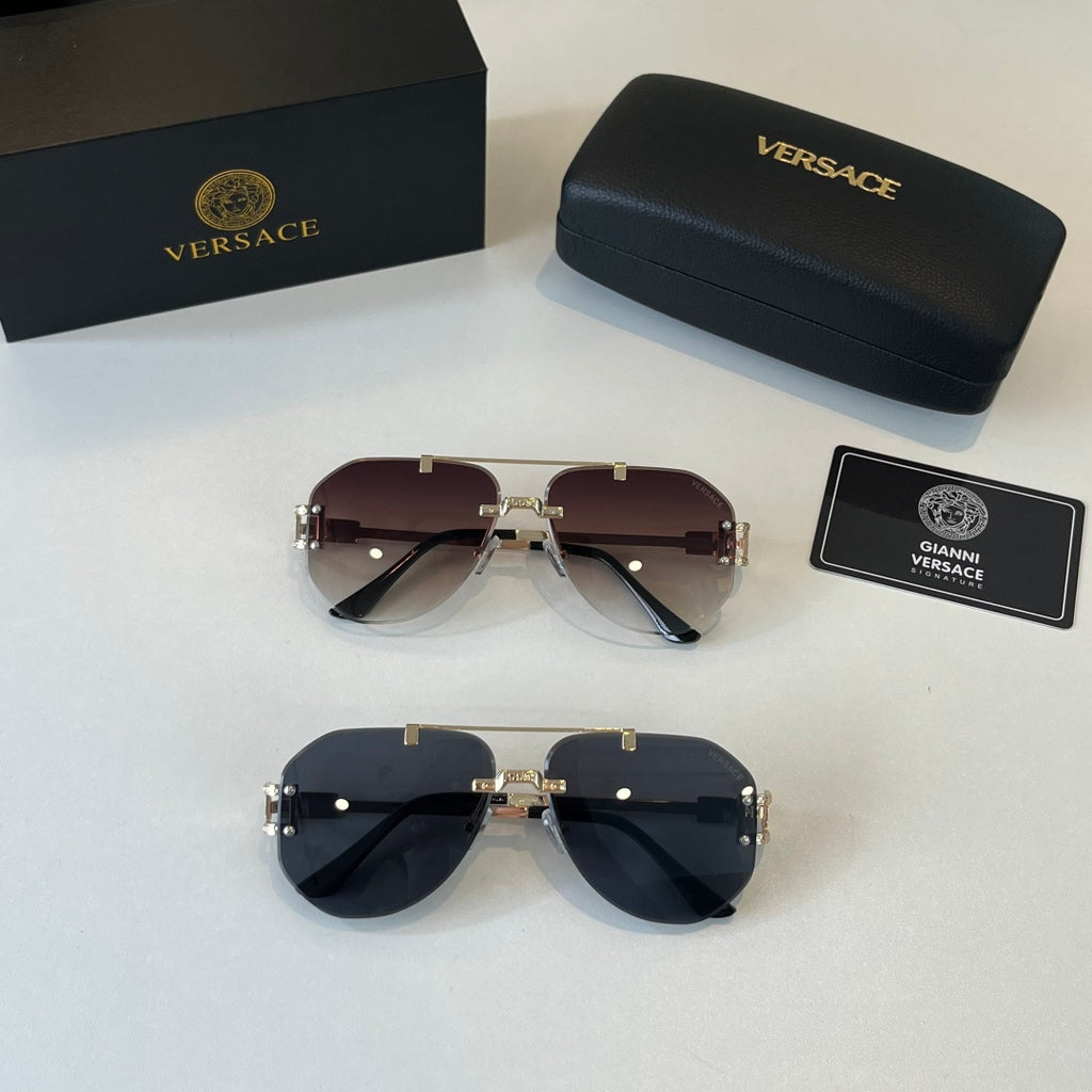 Versace Polarized Fashion Red Lens Sunglasses for Men & Women - detail image 9