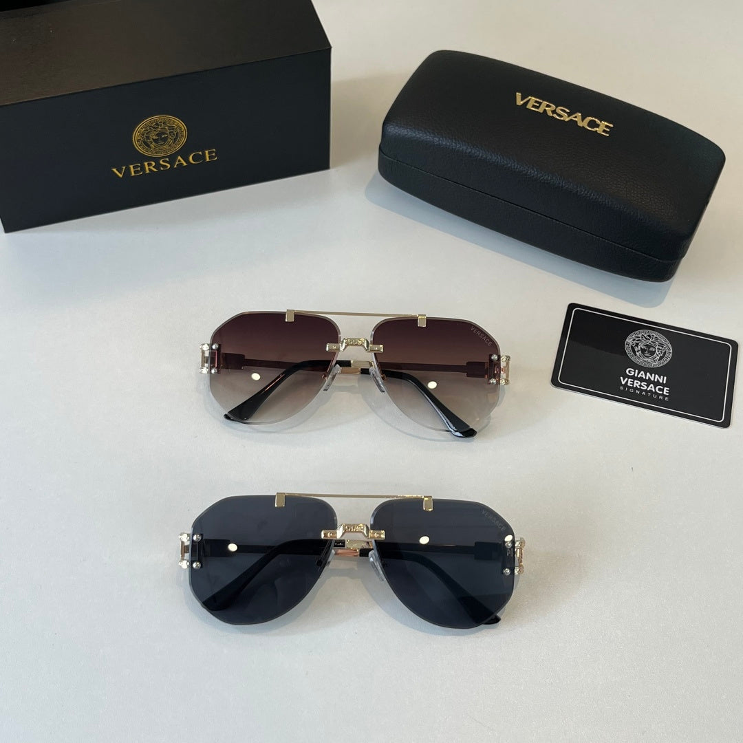 Versace Polarized Fashion Red Lens Sunglasses for Men & Women - detail image 9