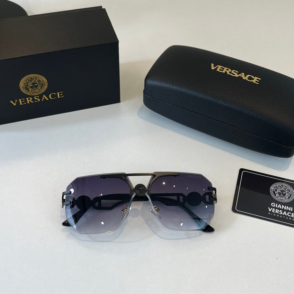 Versace Polarized Fashion Black Lens Sunglasses for Men & Women - 487834 - detail image 4