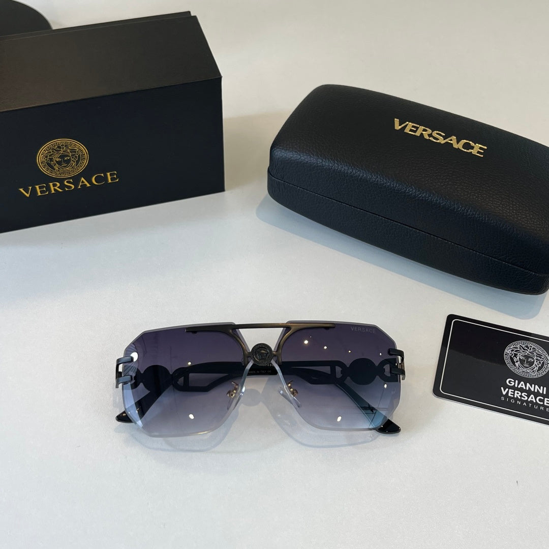 Versace Polarized Fashion Black Lens Sunglasses for Men & Women - 487834 - detail image 4