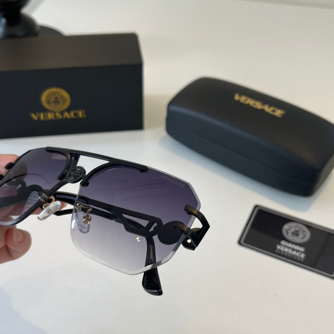 Versace Polarized Fashion Black Lens Sunglasses for Men & Women - 487834 - detail image 6