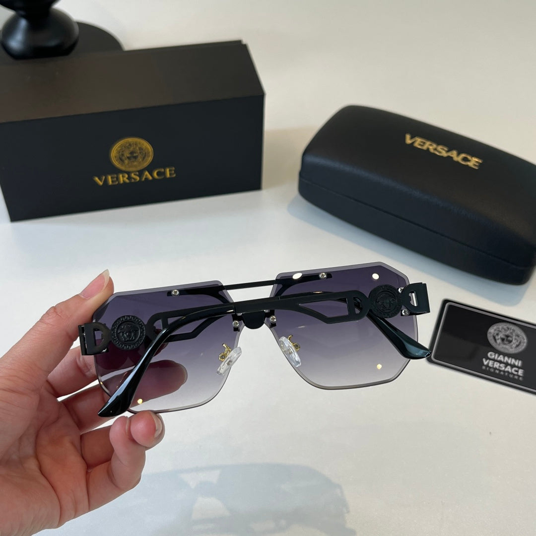Versace Polarized Fashion Black Lens Sunglasses for Men & Women - 487834 - detail image 7