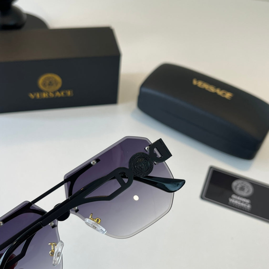 Versace Polarized Fashion Black Lens Sunglasses for Men & Women - 487834 - detail image 8