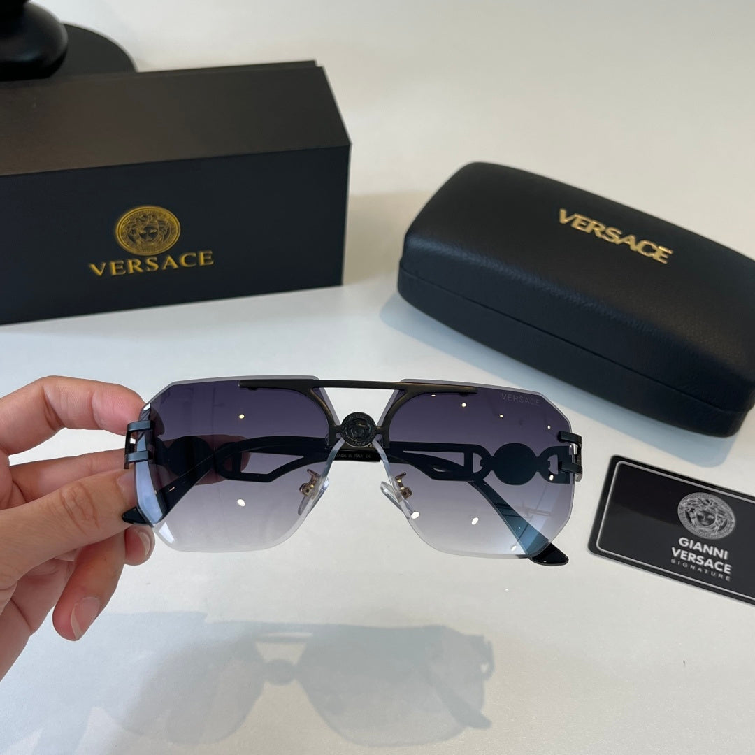 Versace Polarized Fashion Black Lens Sunglasses for Men & Women - 487834 - detail image 5