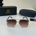 Versace Polarized Fashion Red Lens Sunglasses for Men & Women - 487835