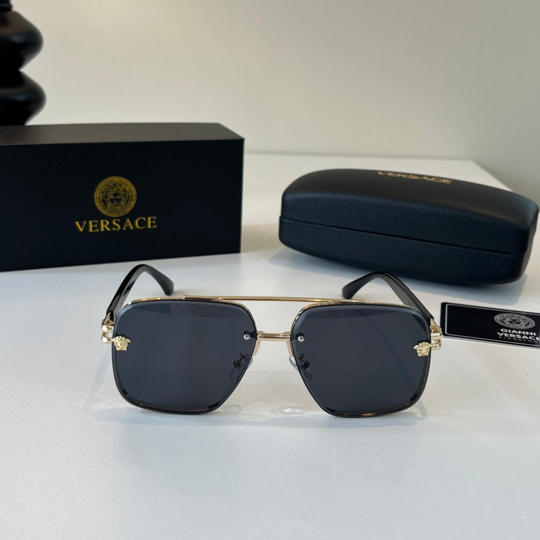 Versace Polarized Fashion Black Lens Sunglasses for Men & Women - 487836 - detail image 2