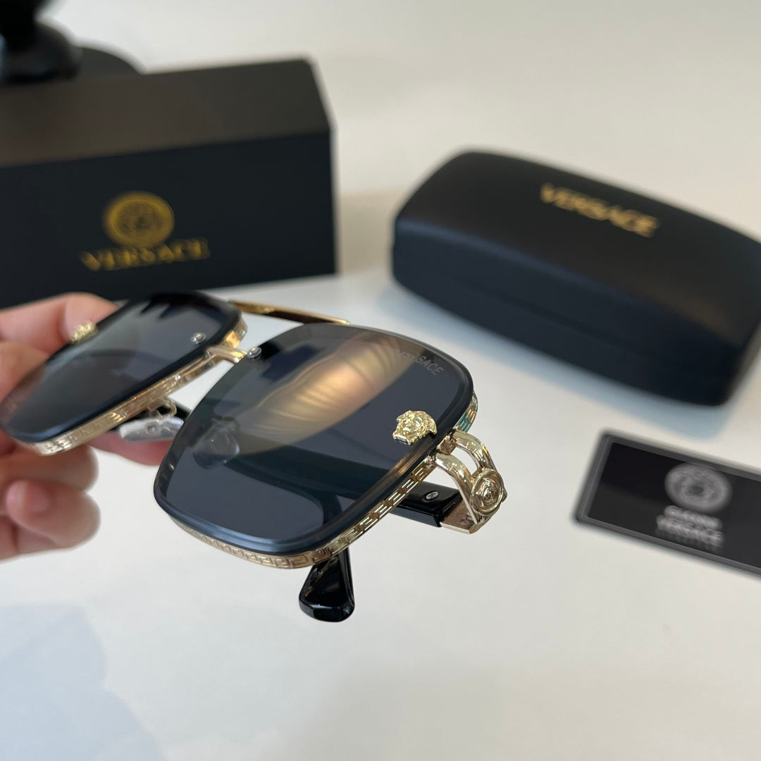 Versace Polarized Fashion Black Lens Sunglasses for Men & Women - 487836 - detail image 7