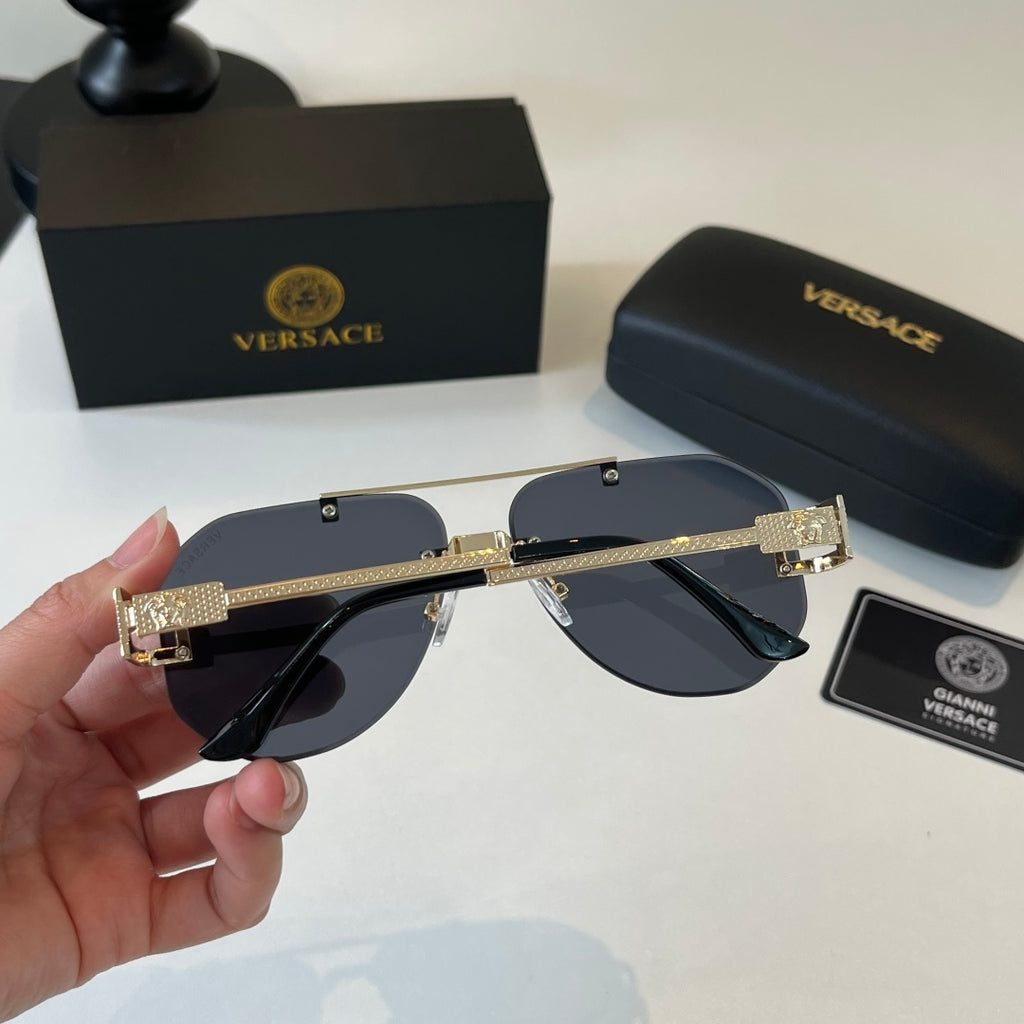 Versace Polarized Fashion Black Lens Sunglasses for Men & Women - 487837 - detail image 6