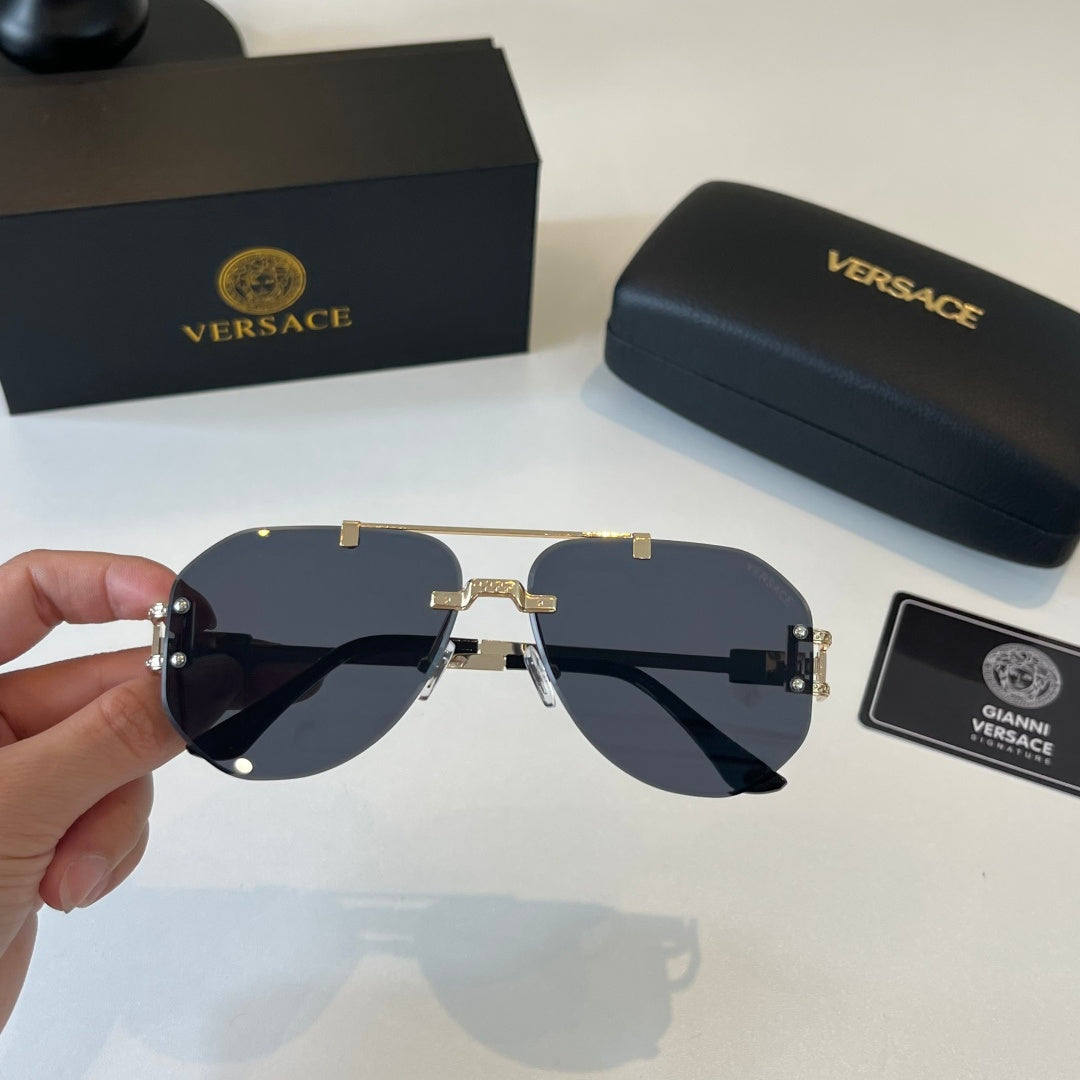 Versace Polarized Fashion Black Lens Sunglasses for Men & Women - 487837 - detail image 4