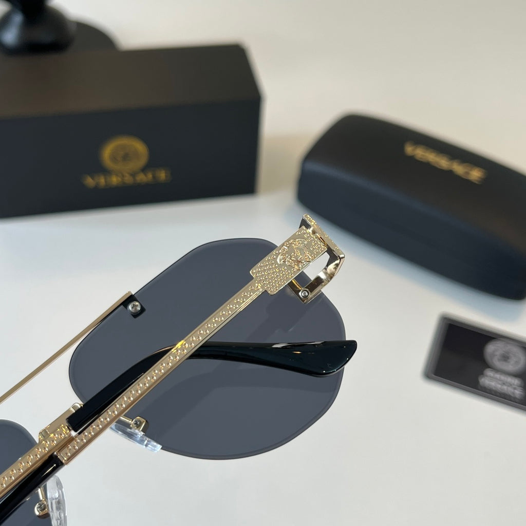 Versace Polarized Fashion Black Lens Sunglasses for Men & Women - 487837 - detail image 7