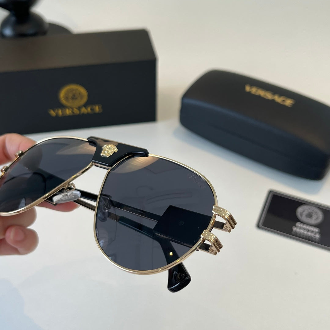 Versace Polarized Fashion Black Lens Sunglasses for Men & Women - 487844 - detail image 5