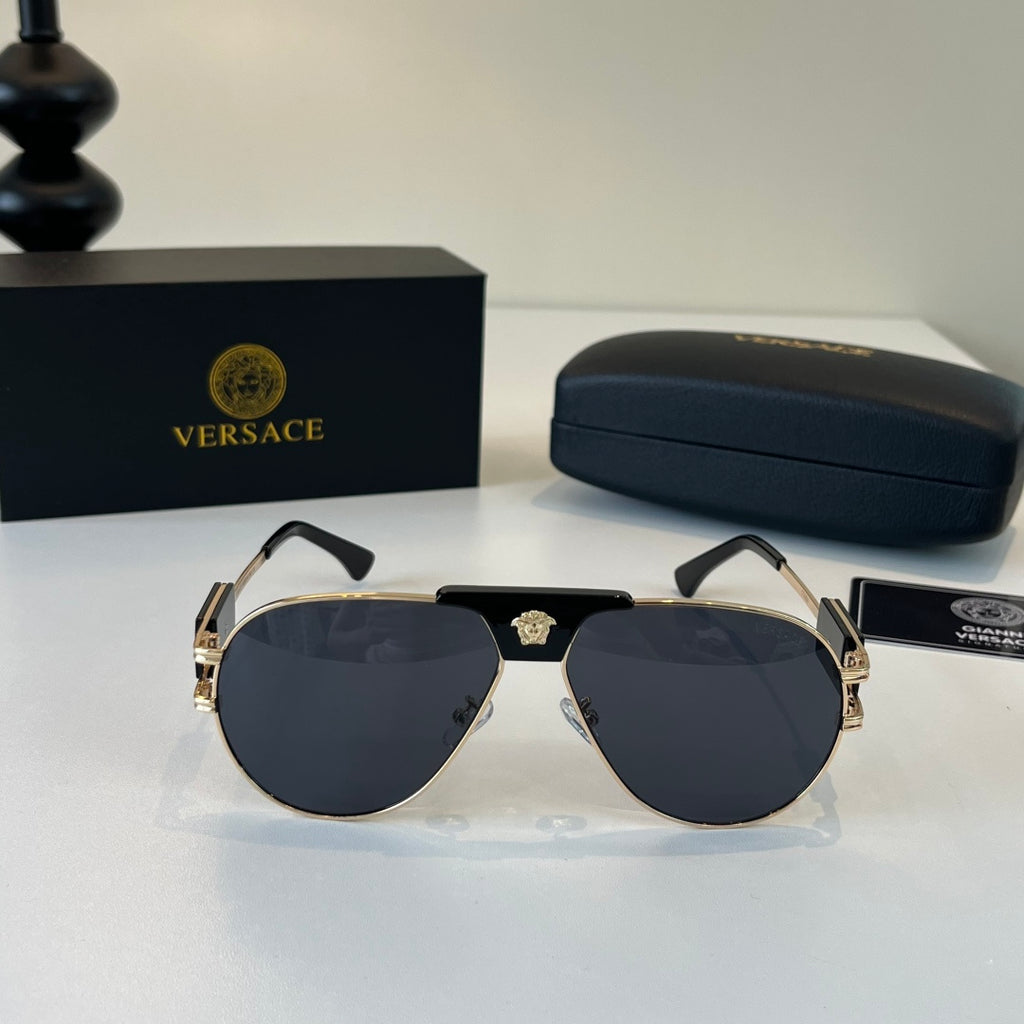 Versace Polarized Fashion Black Lens Sunglasses for Men & Women - 487844 - detail image 2