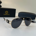 Versace Polarized Fashion Black Lens Sunglasses for Men & Women - 487844