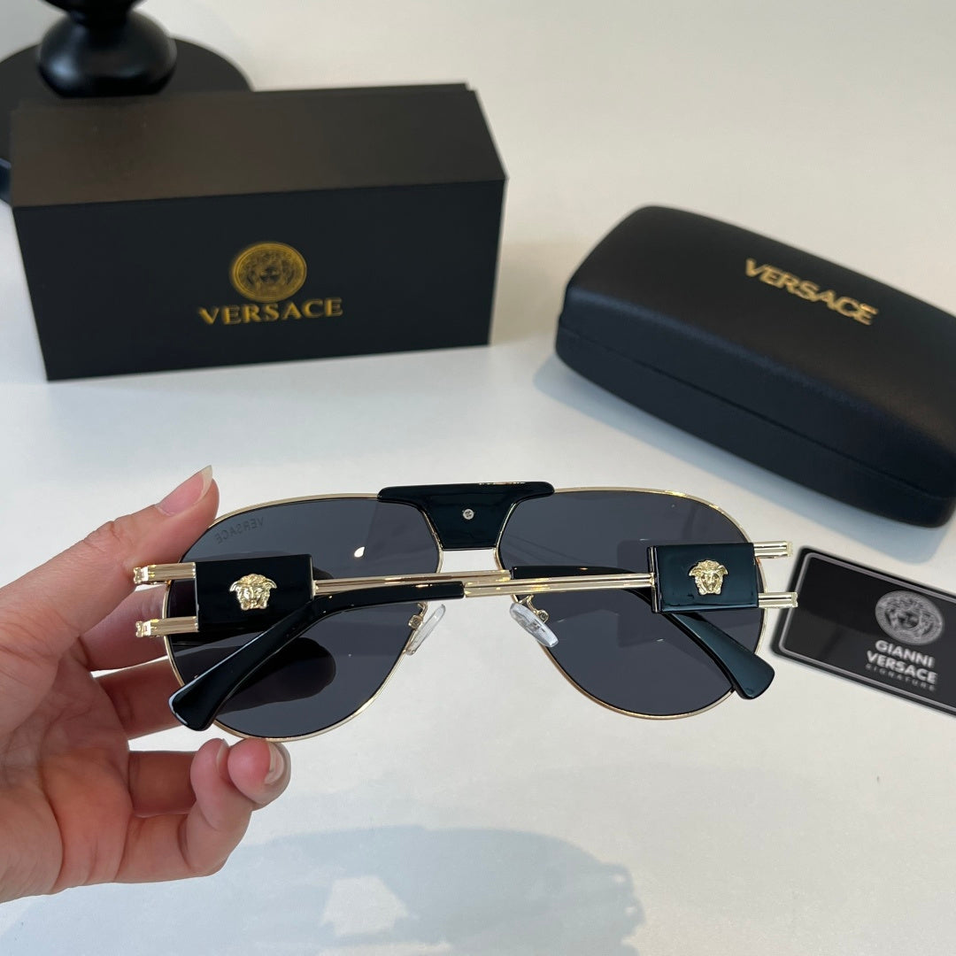 Versace Polarized Fashion Black Lens Sunglasses for Men & Women - 487844 - detail image 6