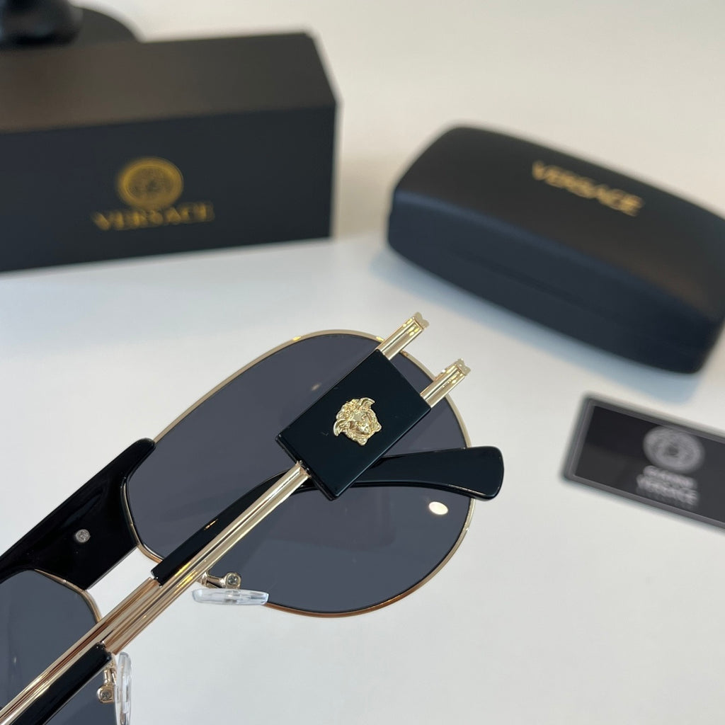 Versace Polarized Fashion Black Lens Sunglasses for Men & Women - 487844 - detail image 7