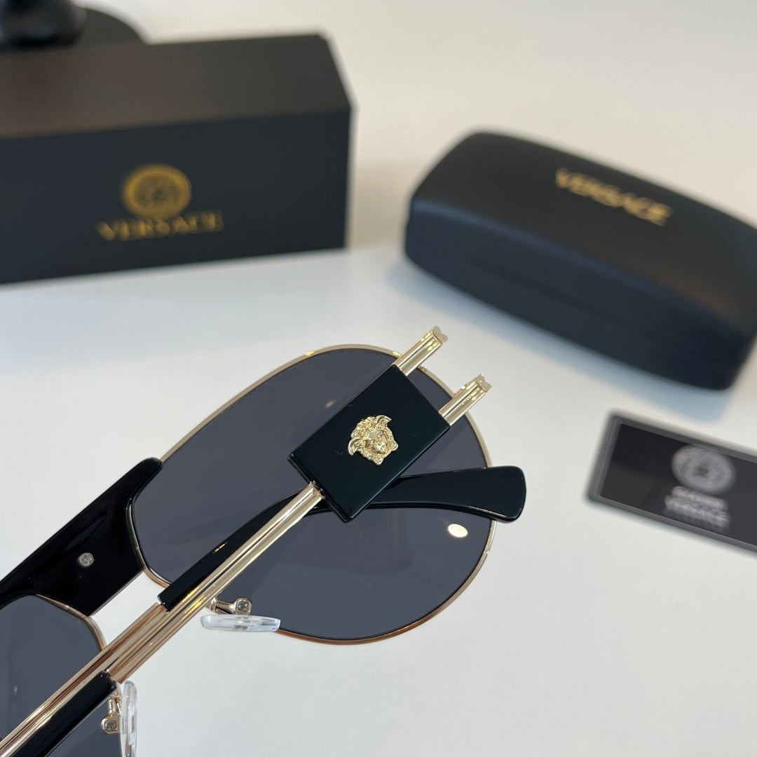 Versace Polarized Fashion Black Lens Sunglasses for Men & Women - 487844 - detail image 7