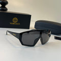 Versace Fashion Black Lens Sunglasses for Men & Women - 487846