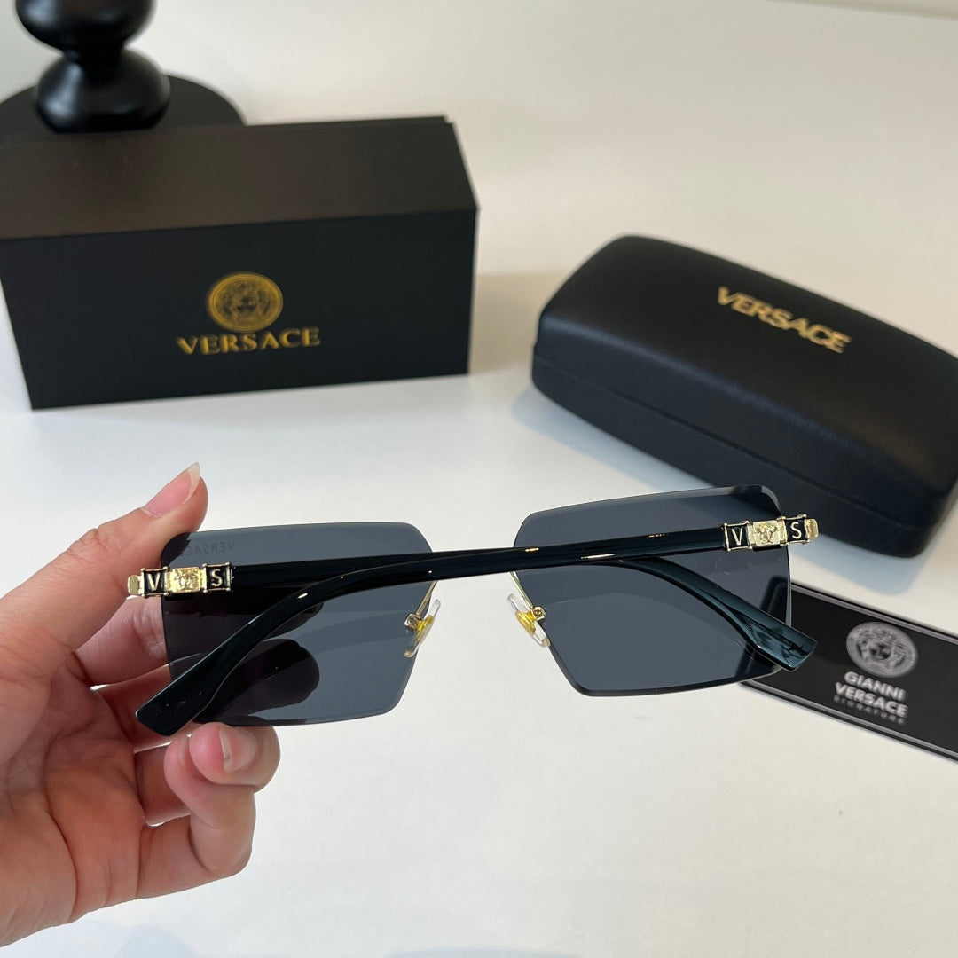 Versace Fashion Black Lens Sunglasses for Men & Women - 487848 - detail image 7