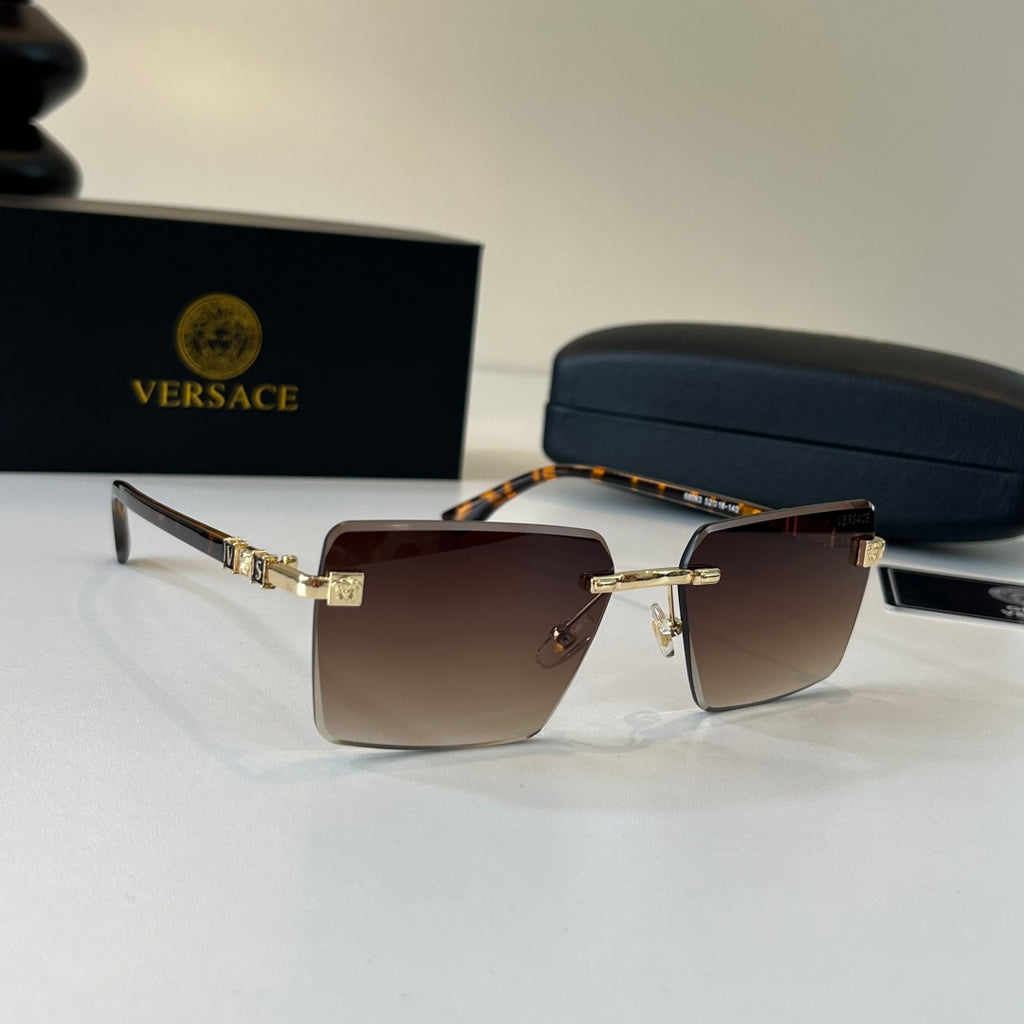Versace Fashion Brown Lens Sunglasses for Men & Women - 487850