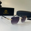 Versace Fashion Black Lens Sunglasses for Men & Women - 487851