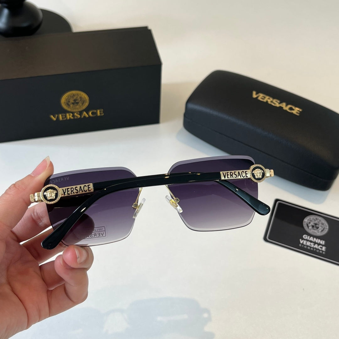 Versace Fashion Black Lens Sunglasses for Men & Women - 487851 - detail image 7