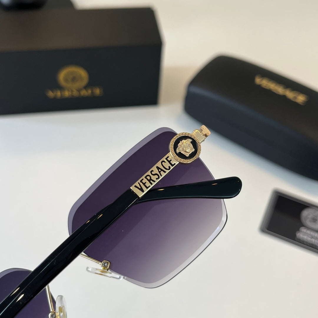 Versace Fashion Black Lens Sunglasses for Men & Women - 487851 - detail image 8
