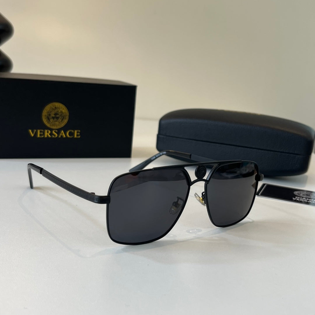 Versace Fashion Black Lens Sunglasses for Men & Women - 487852
