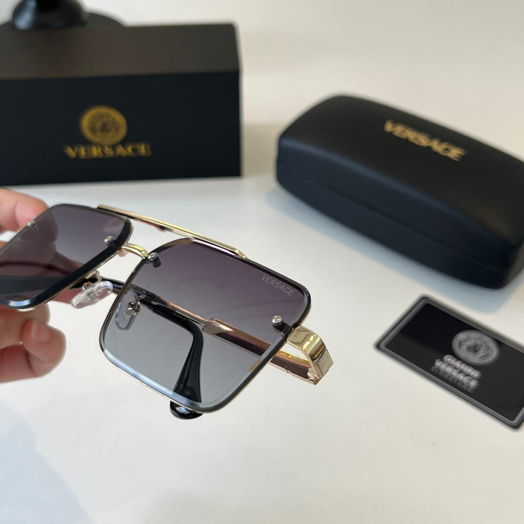 Versace Fashion Silver Lens Sunglasses for Men & Women - detail image 6