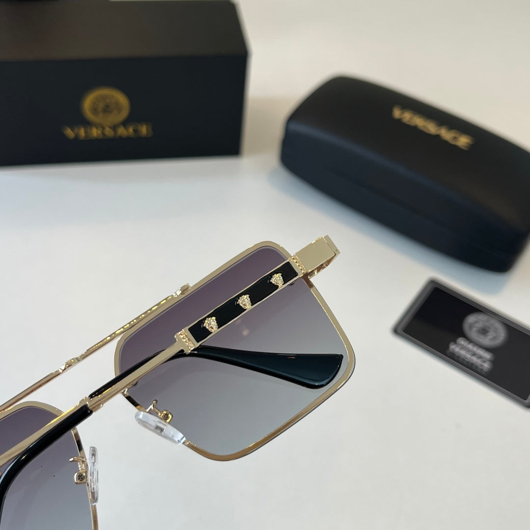 Versace Fashion Silver Lens Sunglasses for Men & Women - detail image 8