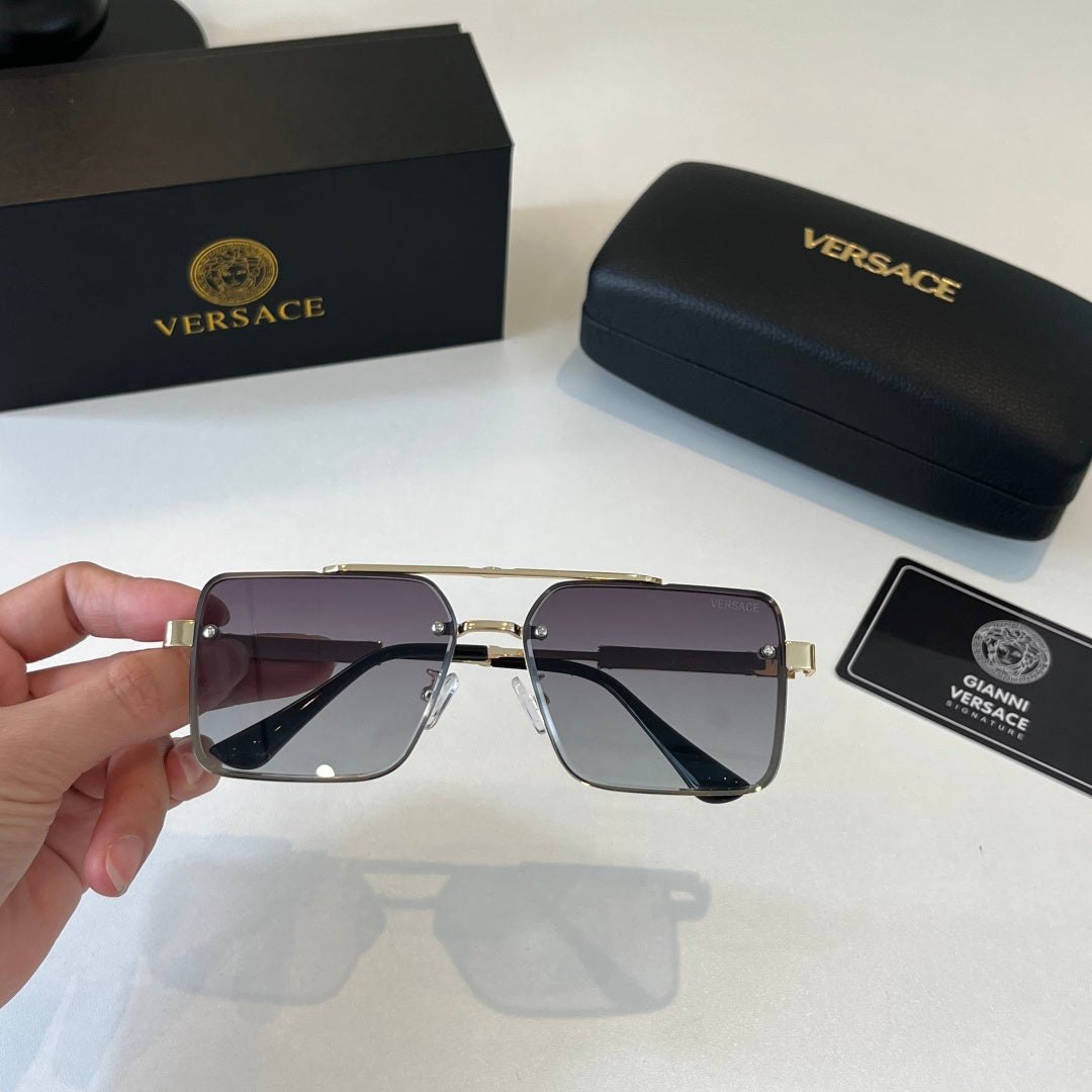 Versace Fashion Silver Lens Sunglasses for Men & Women - detail image 5