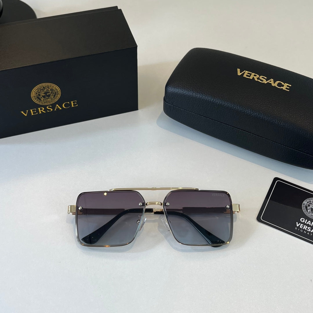 Versace Fashion Silver Lens Sunglasses for Men & Women - detail image 4
