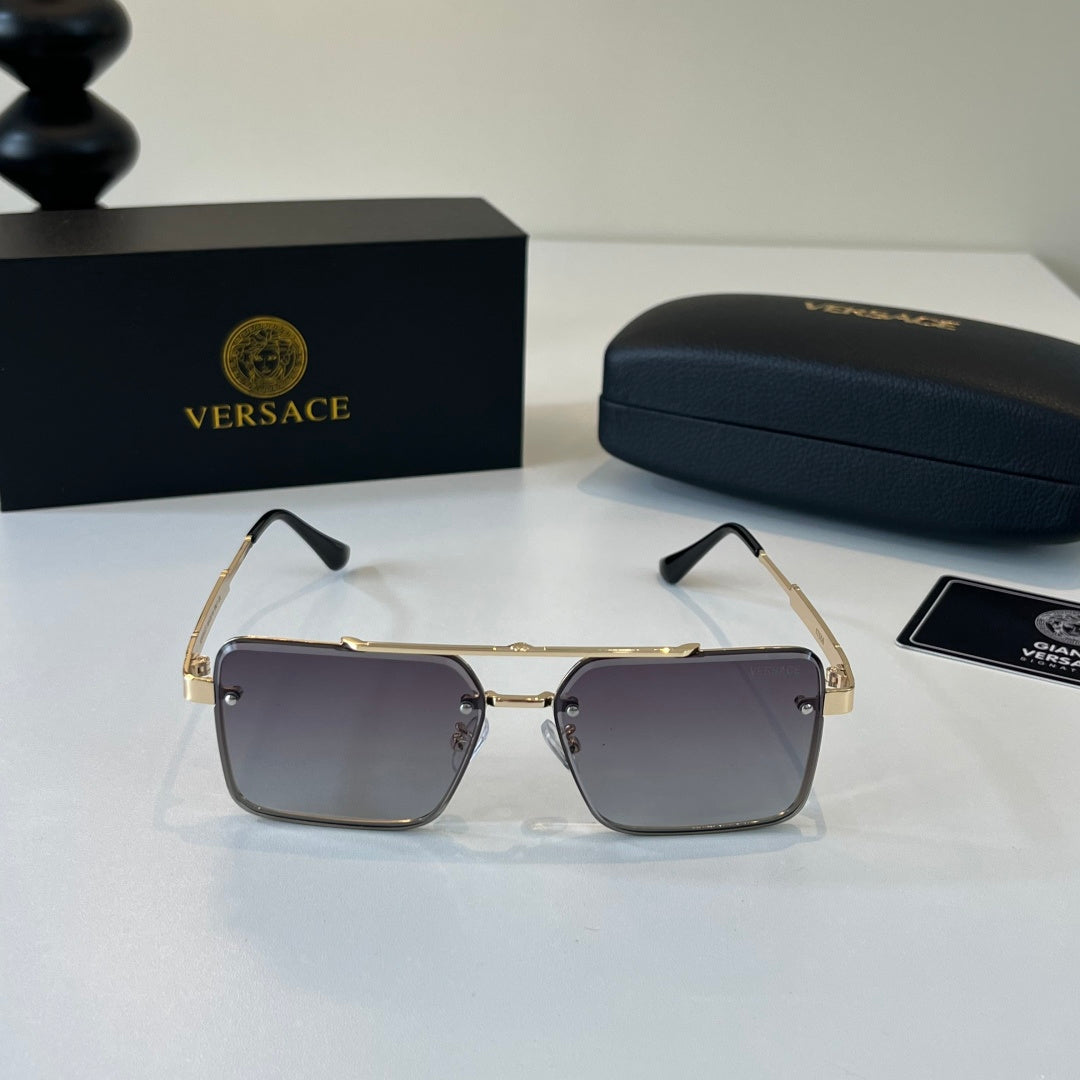 Versace Fashion Silver Lens Sunglasses for Men & Women - detail image 2