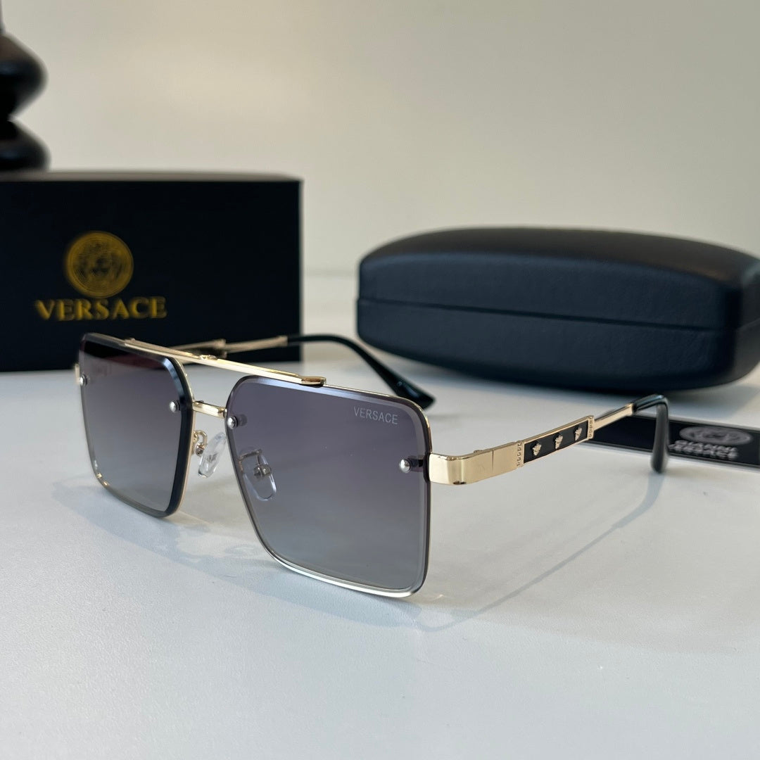 Versace Fashion Silver Lens Sunglasses for Men & Women - detail image 3