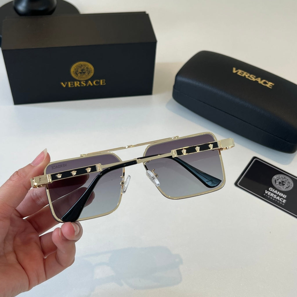 Versace Fashion Silver Lens Sunglasses for Men & Women - detail image 7