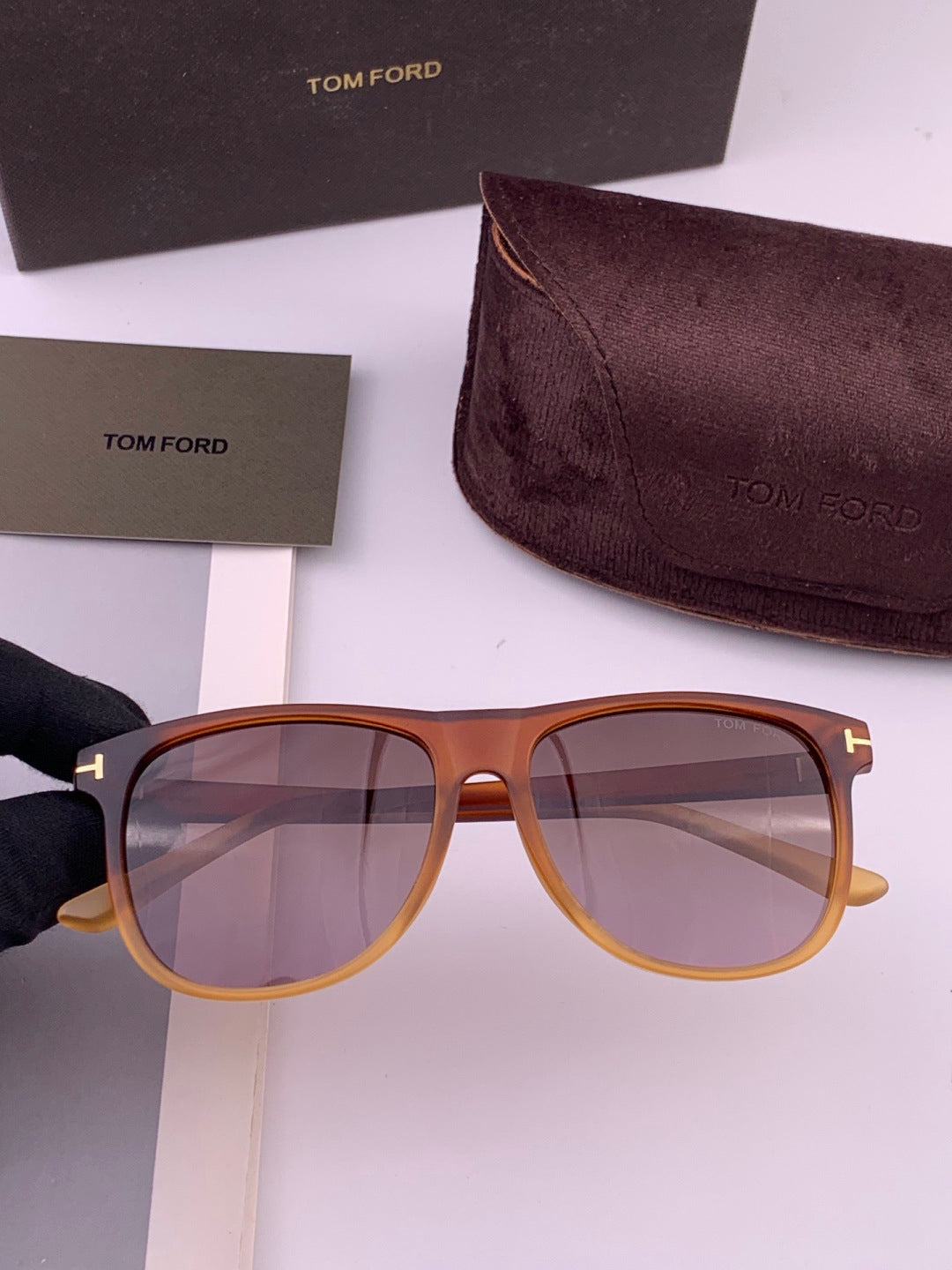 Tom Ford TF6220 Polarized Fashion Red Lens Sunglasses for Men & Women